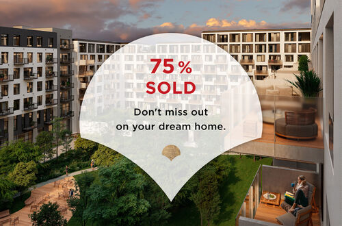 75 % of Apartments in Phase 2 Sold