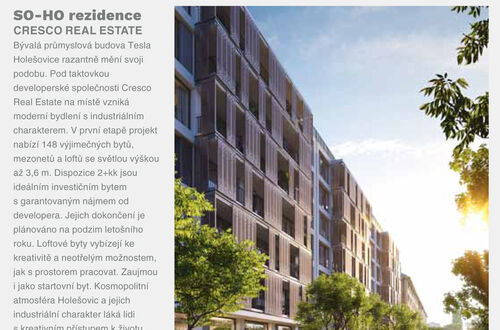 SO-HO rezidence - Cresco Real Estate